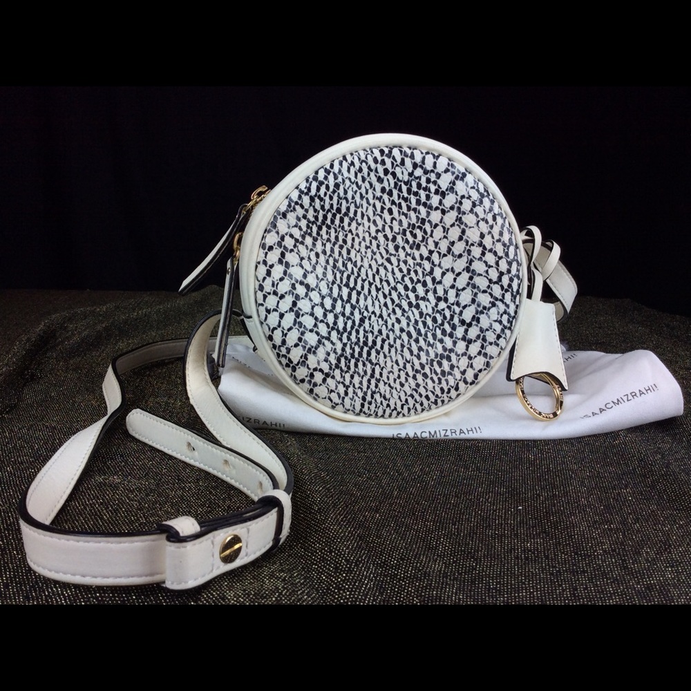 Small Round snake purseSOFT LEATHER